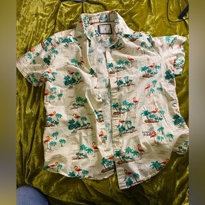 Size M Denim & Flower men’s button up